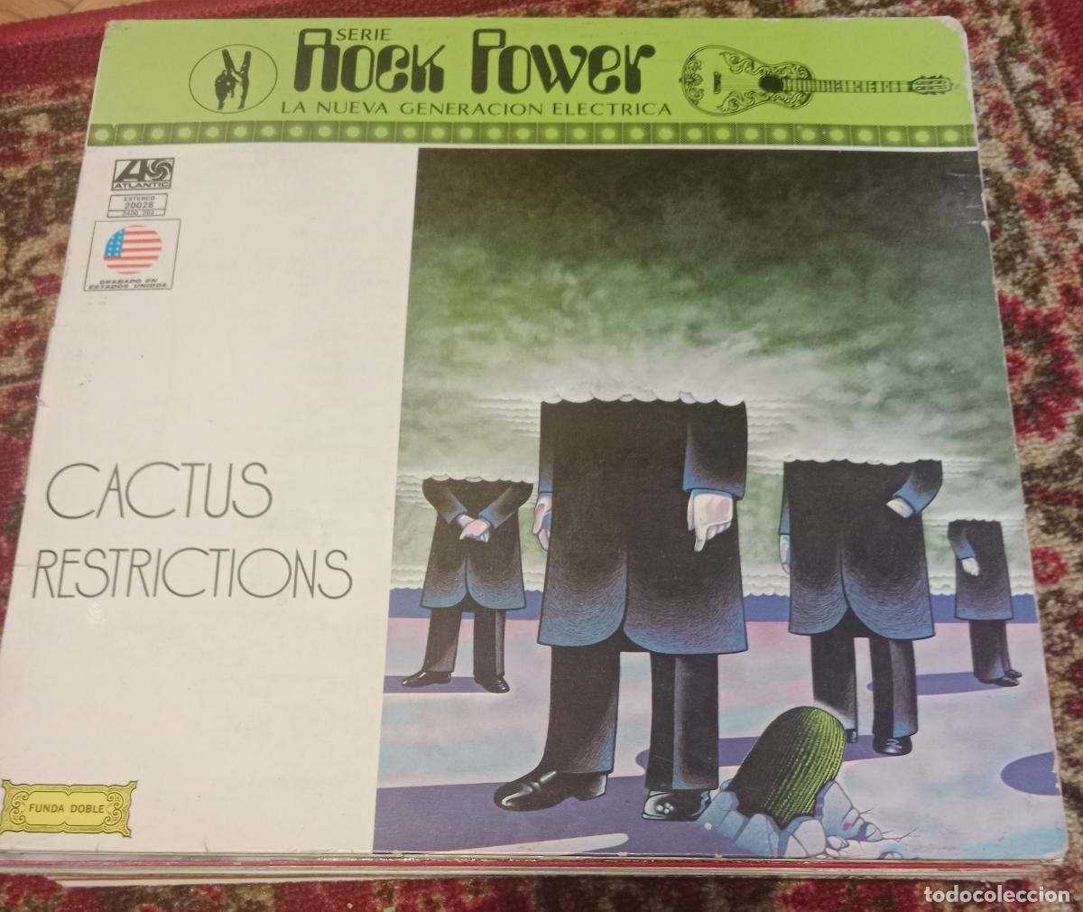 Discos de vinilo: Cactus &ndash; Restrictions Lp Mexico 1971 - Foto 1