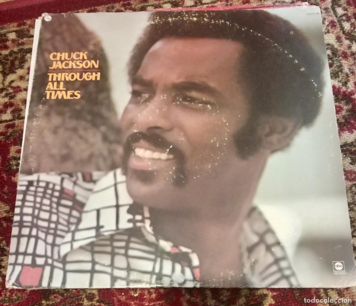 Discos de vinilo: Chuck Jackson &ndash; Through All Times Lp EEUU 1973 - Foto 1