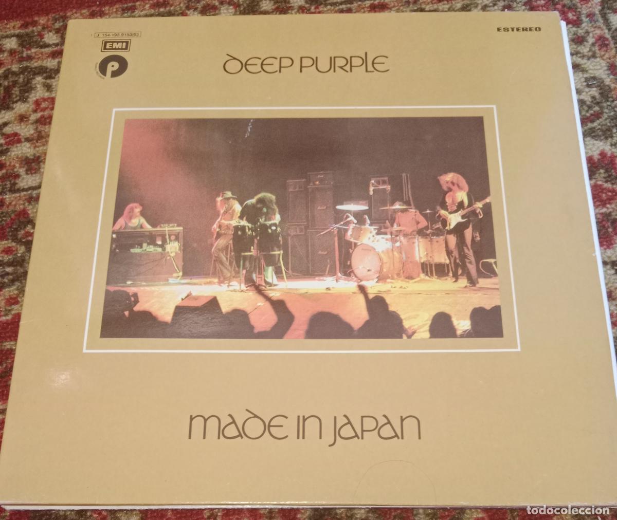 Discos de vinilo: Deep Purple &ndash; Made in Japan Doble Lp Espa&ntilde;a 1986