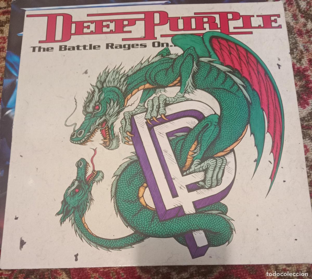 Discos de vinilo: Deep Purple &ndash; The Battle Rages On... Lp Europa 1993