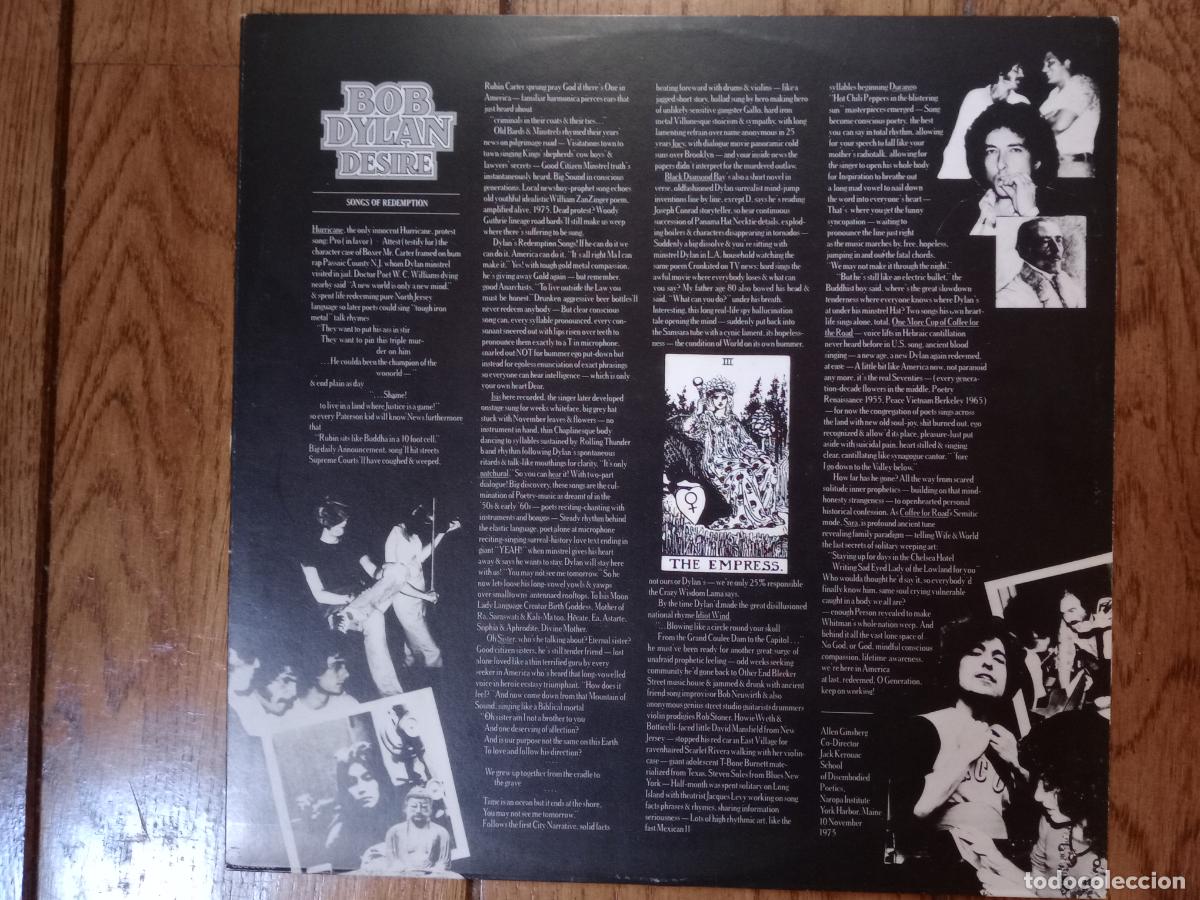 Discos de vinilo: Bob Dylan - Desire - - Foto 4