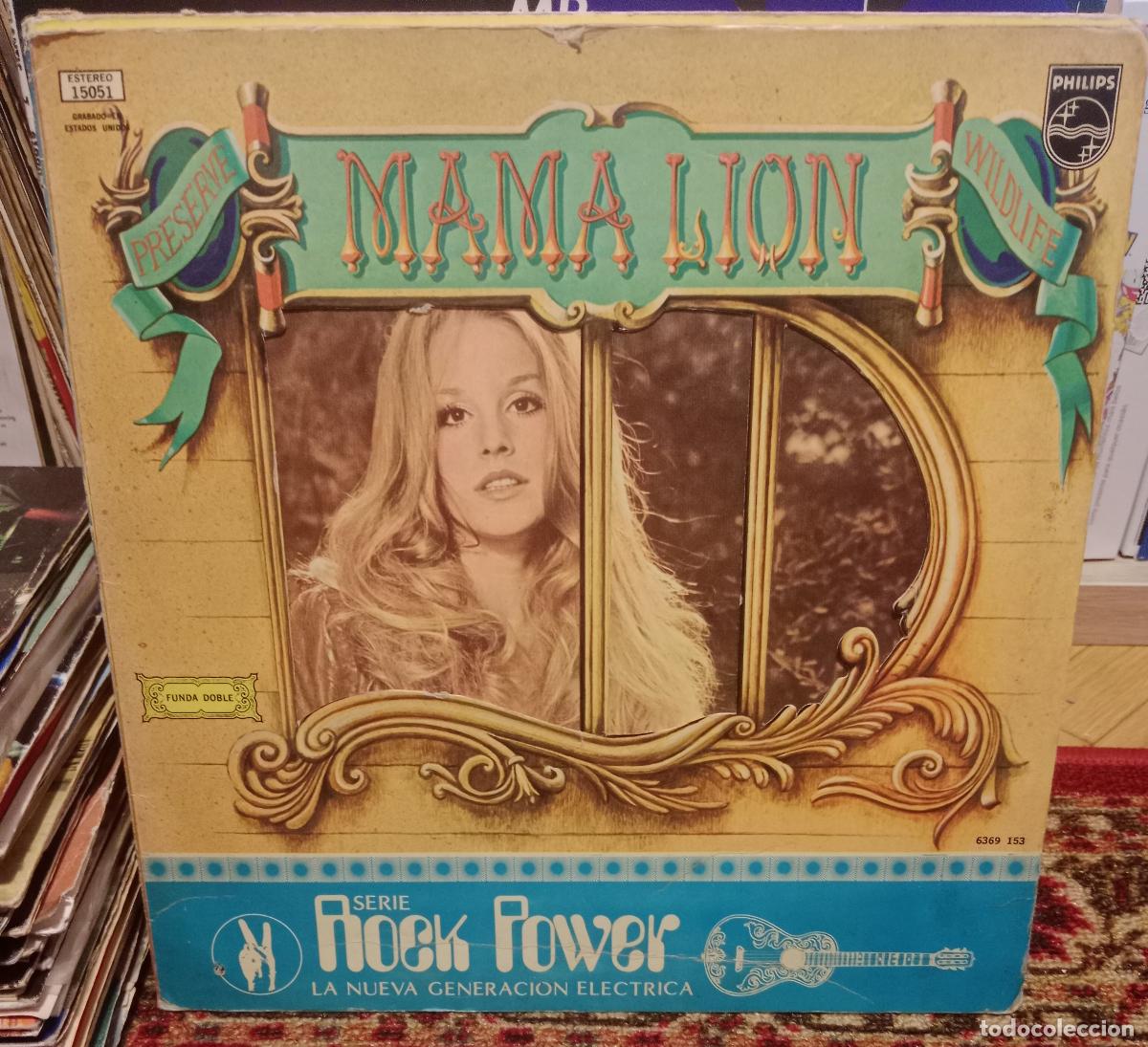 Discos de vinilo: Mama Lion &ndash; Preserve Wildlife Lp Mexico 1972