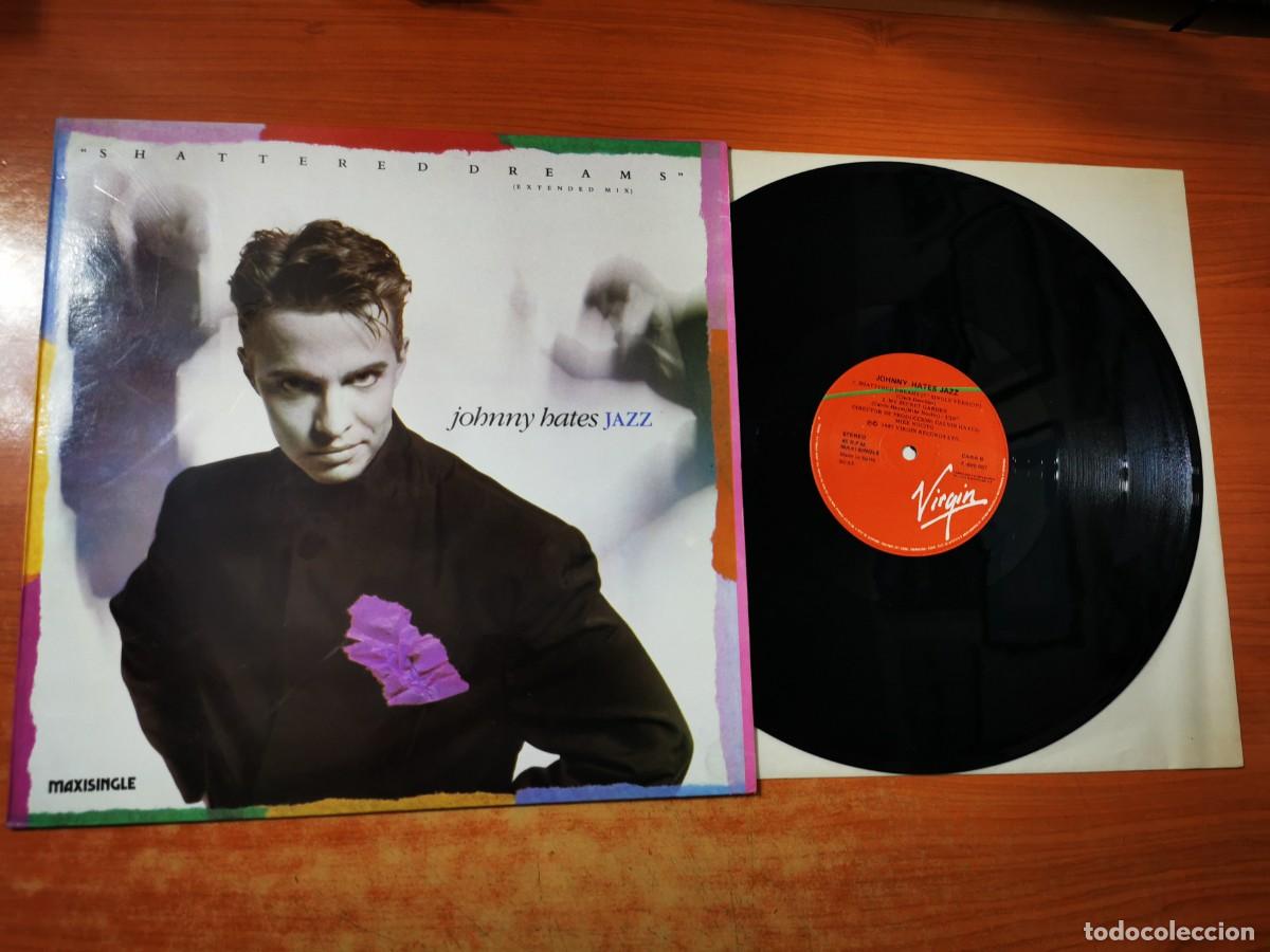 Discos de vinilo: JOHNNY HATES JAZZ Shattered dreams 12&rdquo; MAXI SINGLE VINILO DEL A&Ntilde;O 1987 ESPA&Ntilde;A CONTIENE 3 TEMAS