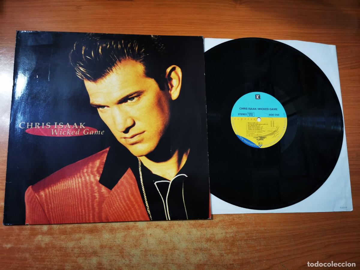 Discos de vinilo: CHRIS ISAAK Wicked game LP VINILO A&Ntilde;O 1991 ALEMANIA CONTIENE 12 TEMAS