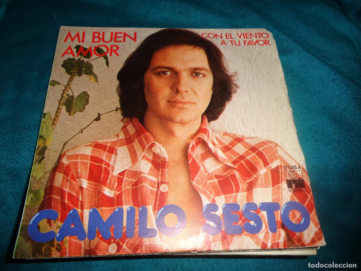 Discos de vinilo: CAMILO SESTO. MI BUEN AMOR / CON EL VIENTO A TU FAVOR. ARIOLA, 1977. IMPECABLE(#)