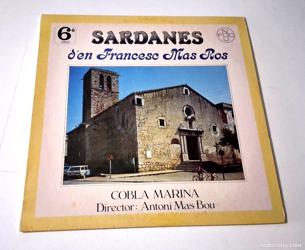 Discos de vinilo: COBLA MARINA &rdquo;SARDANES D'EN FRANCESC MAS ROS&rdquo; LP VINYL 12&rdquo; G/BE G/BE ANTONI MAS