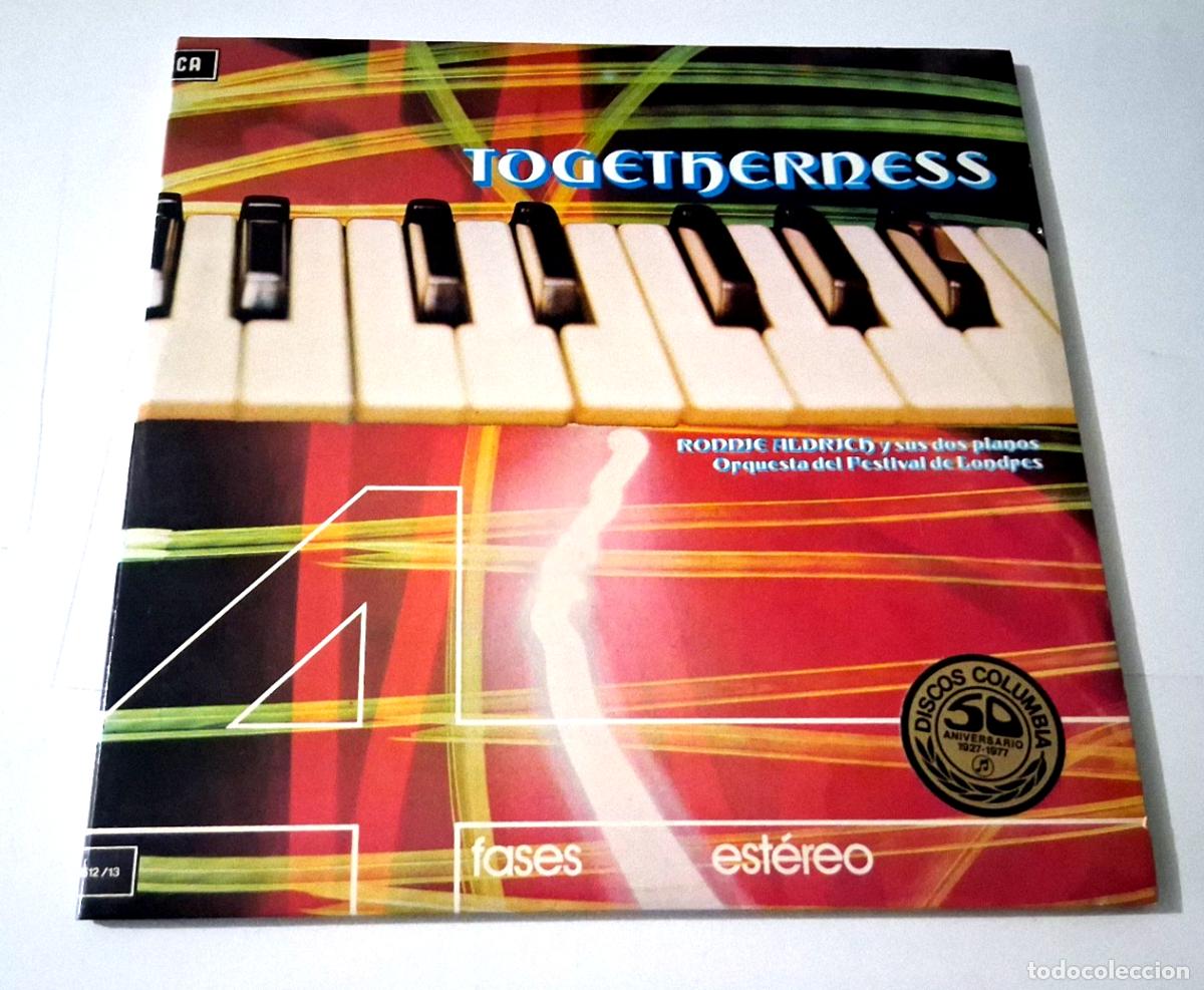 Discos de vinilo: RONNIE ALDRICH Y SUS DOS PIANOS &rdquo;TOGETHERNESS&rdquo; LP VINYL 12&rdquo; MBE/VG MBE/VG GATEFO