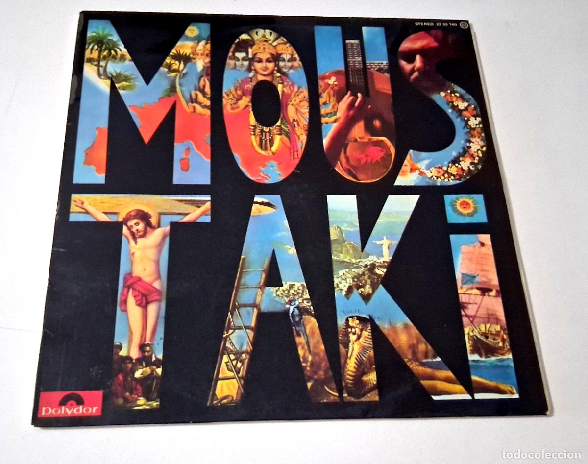 Discos de vinilo: GEORGES MOUSTAKI &rdquo;MOUSTAKI&rdquo; LP VINYL 12&rdquo; G/BE VG/MBE