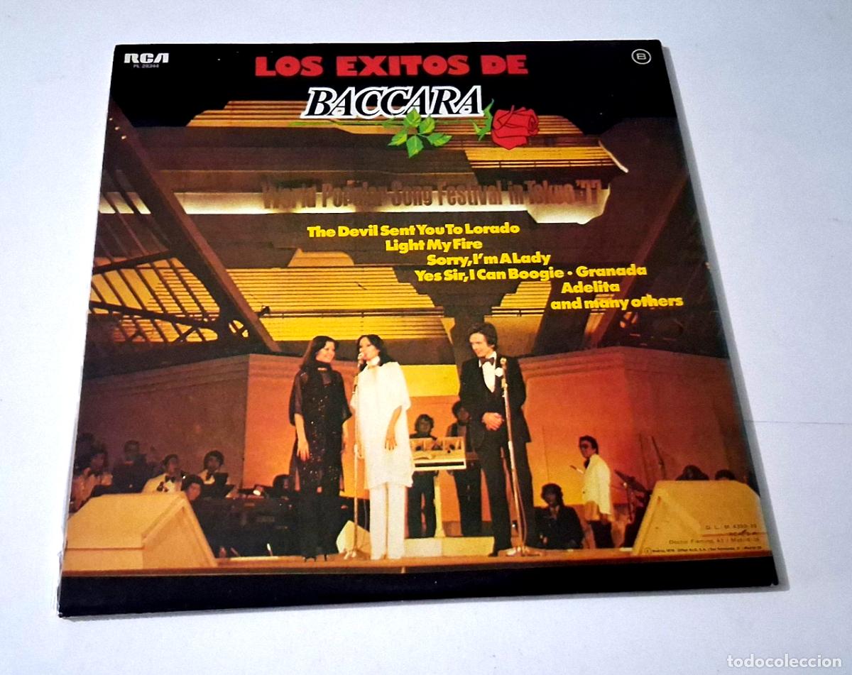 Discos de vinilo: BACCARA &rdquo;LOS EXITOS DE BACCARA&rdquo; LP VINYL 12&rdquo; VG/MBE VG/MBE GATEFOLD - Foto 2
