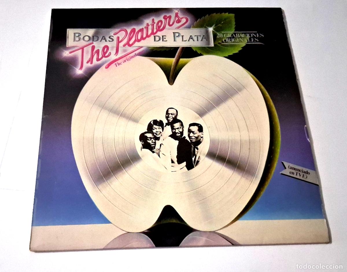 Discos de vinilo: THE PLATTERS &rdquo;BODAS DE PLATA&rdquo; LP VINYL 12&rdquo; VG/MBE VG/MBE