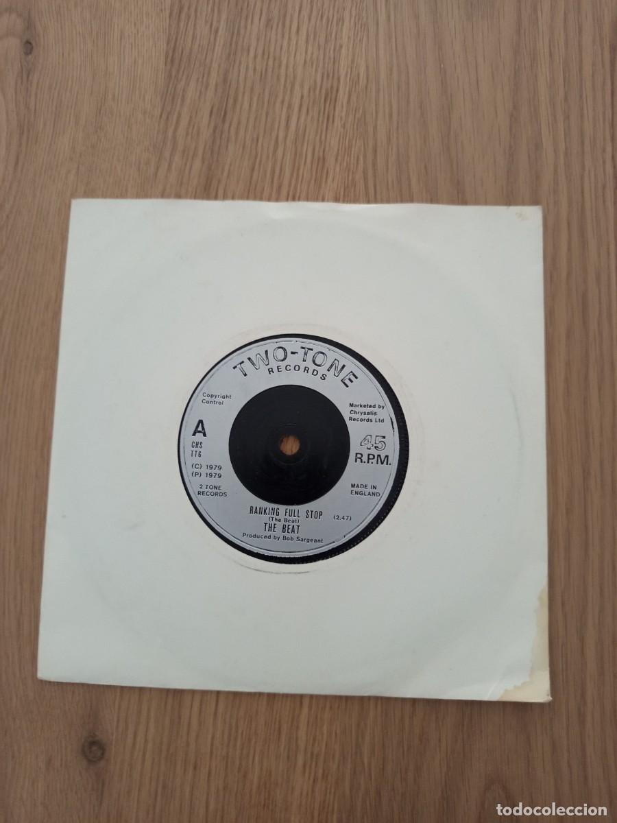 Vinyl records: SINGLE. THE BEAT - TEARS OF A CLOWN/RANKING FULL STOP - 1979 - TWO TONE - CHS TT6 - UK.