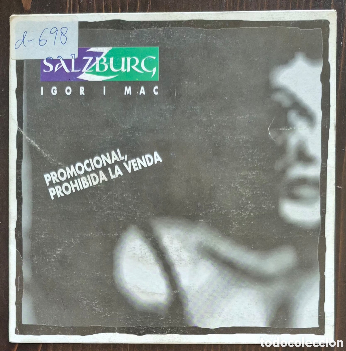 Discos de vinilo: SINGLE SIDED - SALZBURG - IGOR I MAC - 1992 ESPA&Ntilde;A (PROMO)