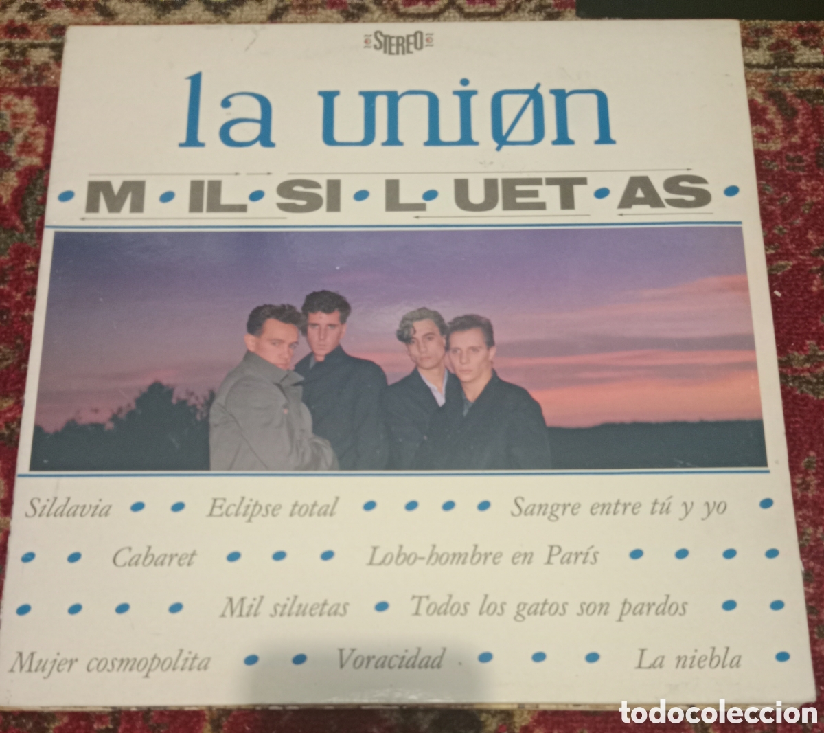Discos de vinilo: La Uni&oacute;n - Mil siluetas Lp error de impresion