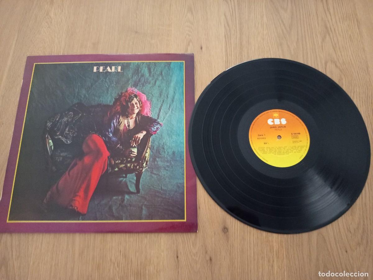 Discos de vinilo: JOYA LP. JANIS JOPLIN / PEARL / SELLO CBS S 64188 / A&Ntilde;O 1971.