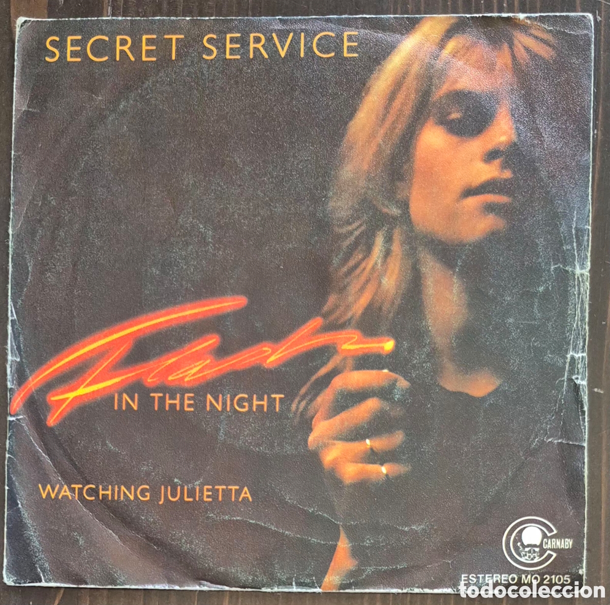 Discos de vinilo: SINGLE - SECRET SERVICE - FLASH IN THE NIGHT - 1981 ESPA&Ntilde;A