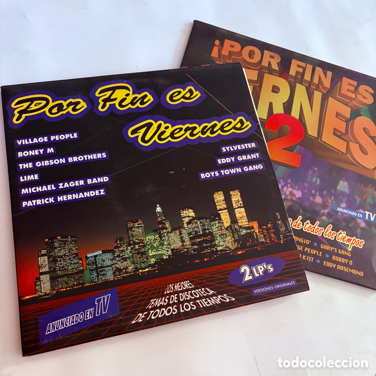 Discos de vinilo: lote lp por fin es viernes 1 y 2