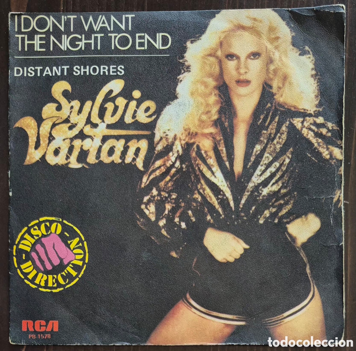 Discos de vinilo: SINGLE - SYLVIE VARTAN - I DON'T WANT THE NIGHT TO END - 1979 ESPA&Ntilde;A