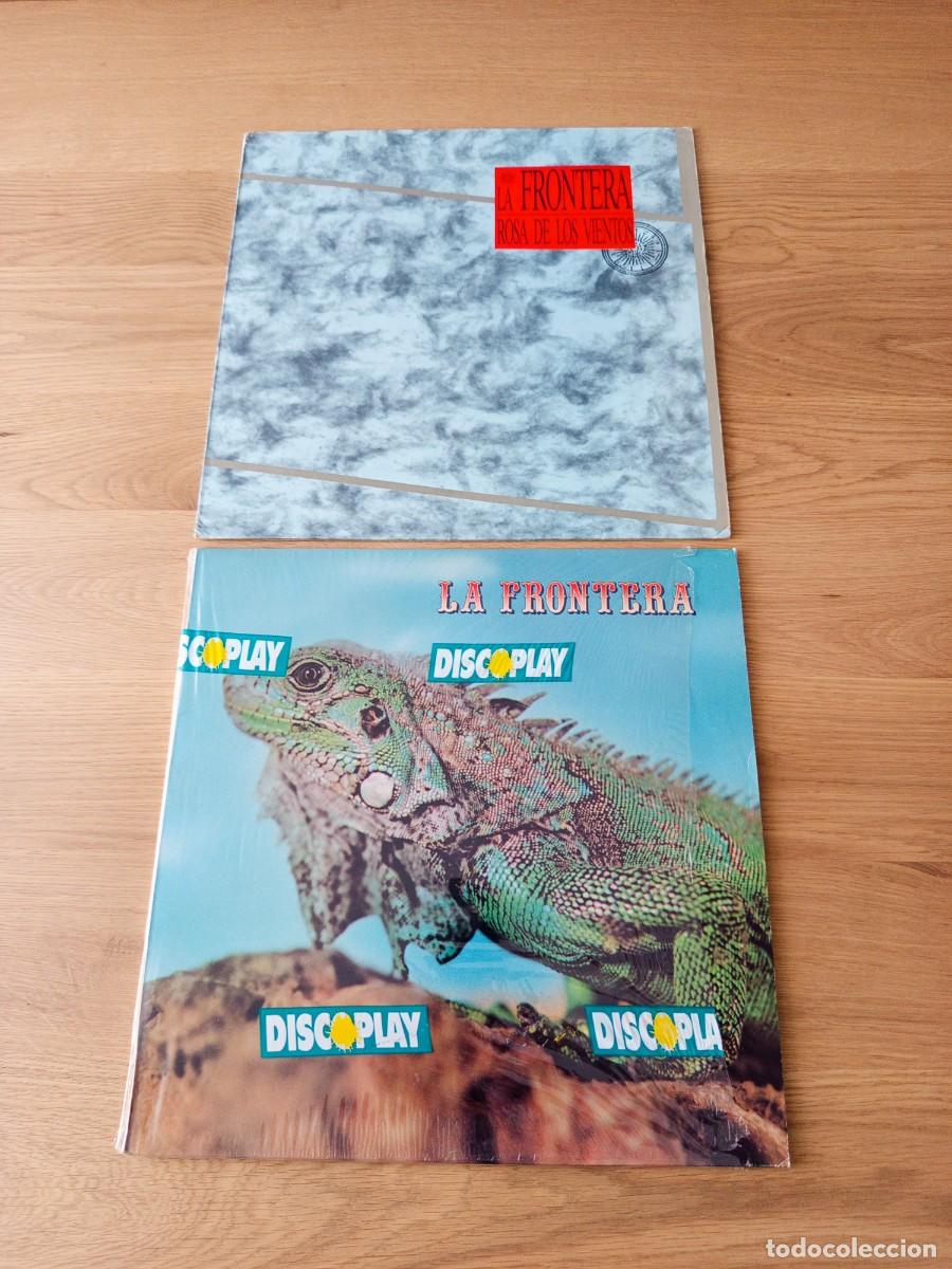 Discos de vinilo: LOTE 2 LPS ORIGINALES. LA FRONTERA / LA FRONTERA Y ROSAS DE LOS VIENTOS.
