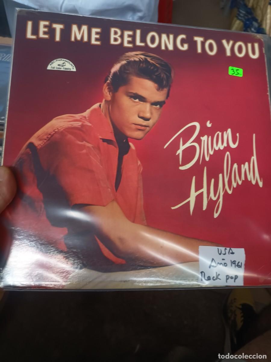 Discos de vinilo: LOTE 470, LP BRIAN HYLAND,( USA 1961)