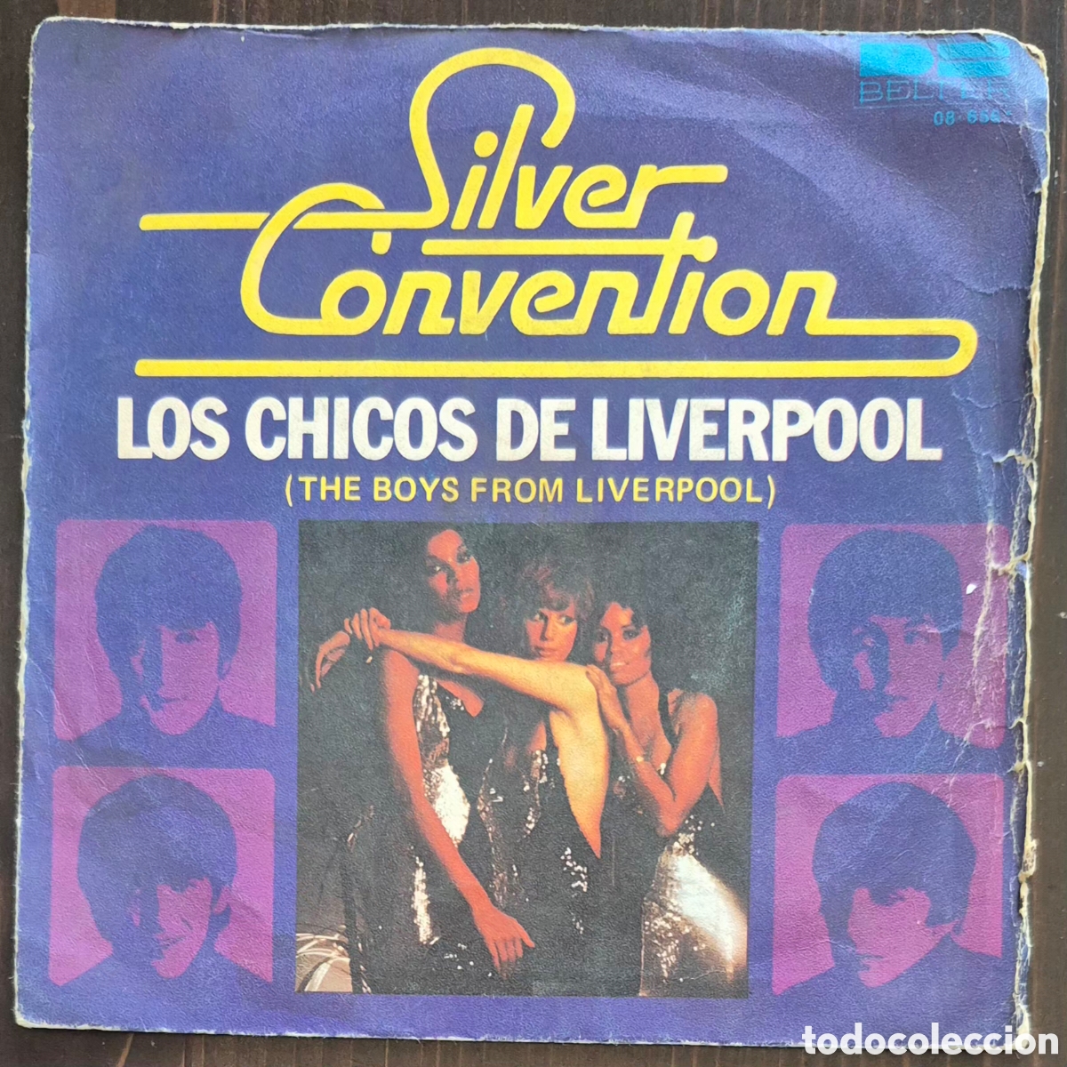 Discos de vinilo: SINGLE - SILVER CONVENTION - THE BOYS FROM LEVERPOOL - 1977 ESPA&Ntilde;A