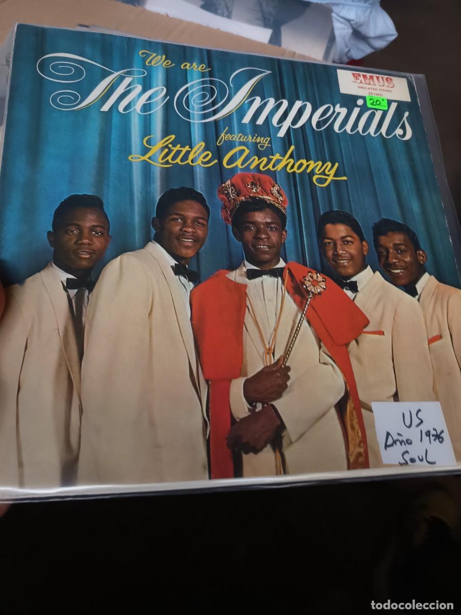 Discos de vinilo: LOTE 474, LP THE IMPERIALS(USA 1976) SOUL