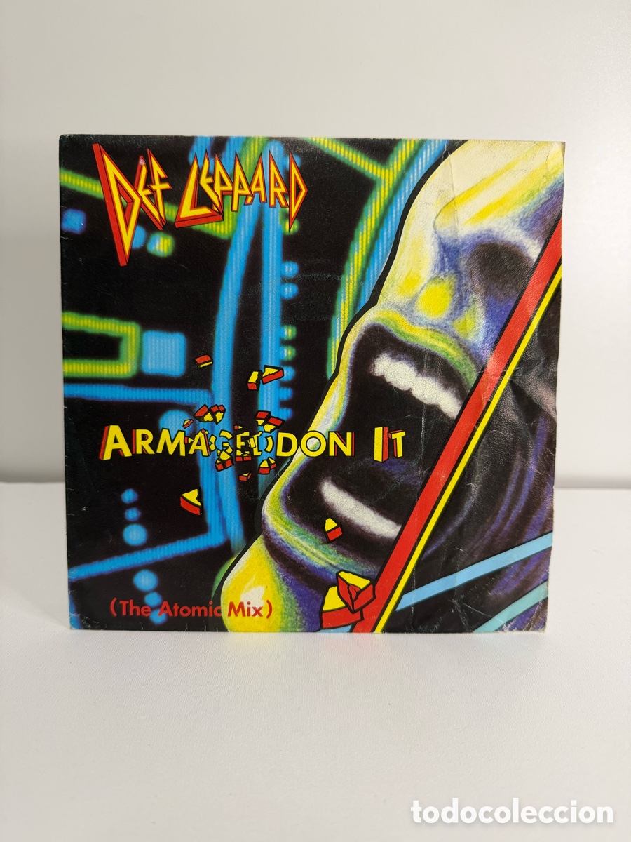 Discos de vinilo: DEF LEPPARD (SN) ARMAGEDDON IT A&Ntilde;O 1988 - Foto 1