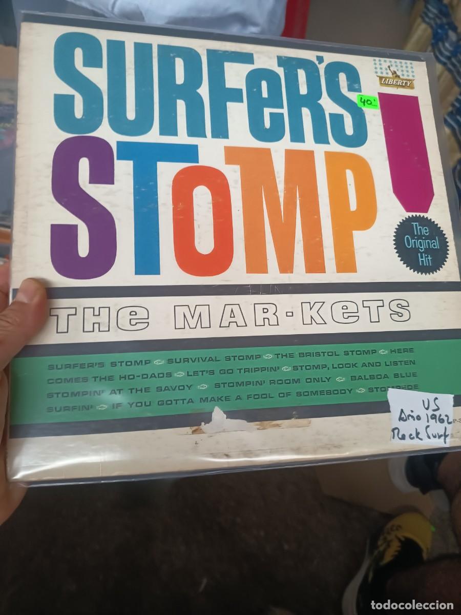 Discos de vinilo: LOTE 476, LP SURFER,S STOMP,( THE MAR- KEYS,( USA 1962)