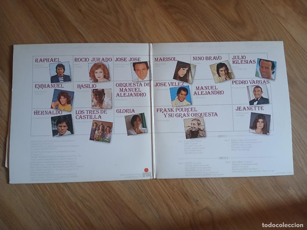 Discos de vinilo: Manuel Alejandro - Romantiqu&iacute;simo (2 Lp) - Foto 2