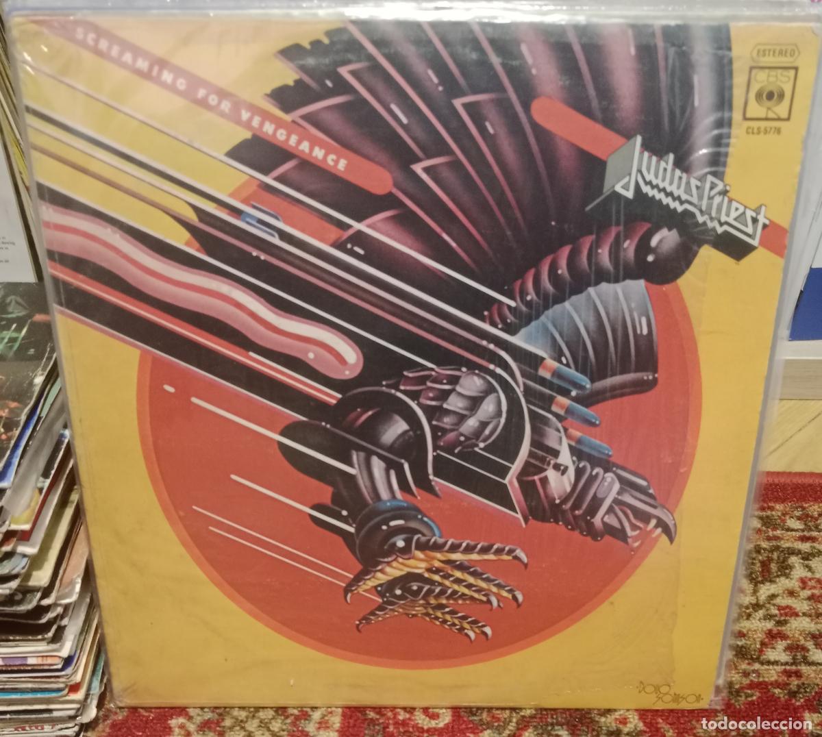 Discos de vinilo: Judas Priest - Screaming for vengeance Lp Mexico 1982