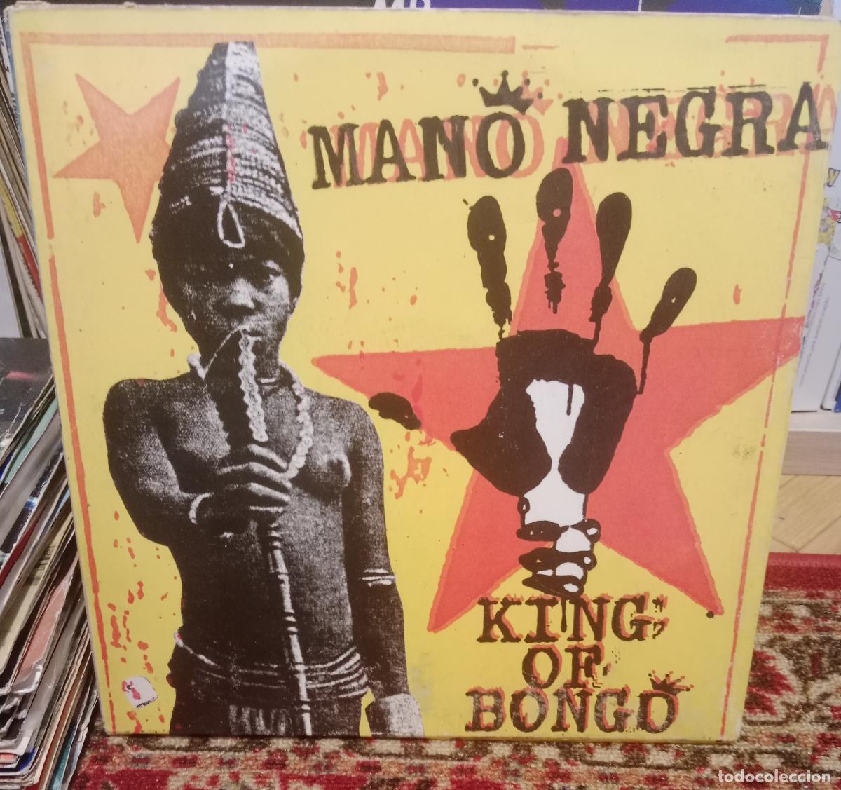 Discos de vinilo: Mano Negra &ndash; King Of Bongo Lp Espa&ntilde;a 1991