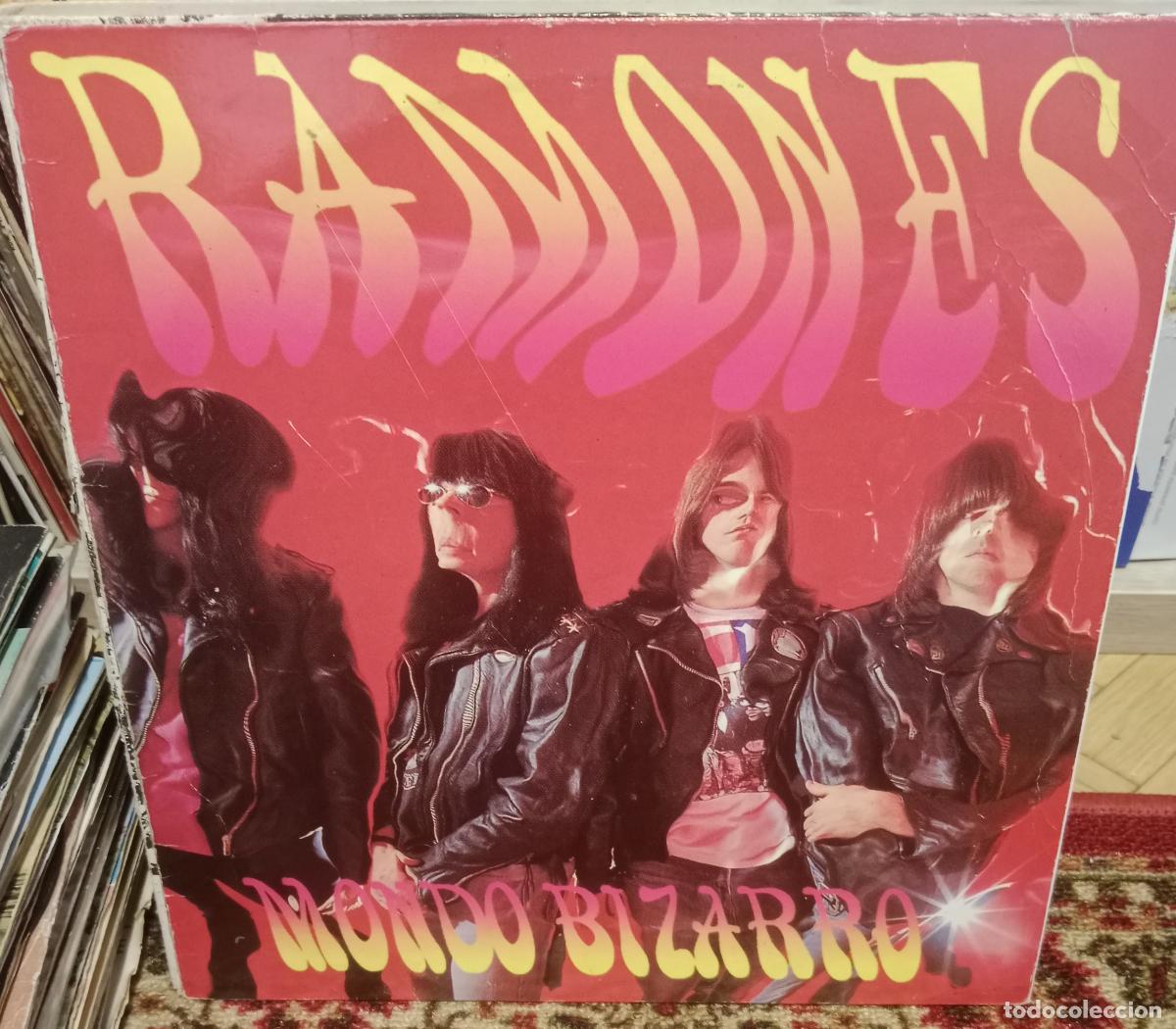 Discos de vinilo: Ramones &ndash; Mondo Bizarro Lp Espa&ntilde;a 1992