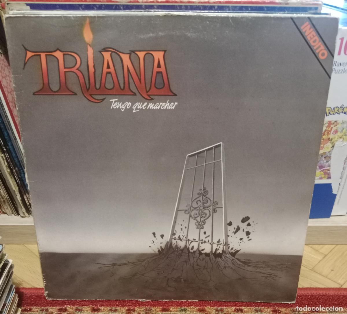 Discos de vinilo: Triana &ndash; Tengo Que Marchar Lp Espa&ntilde;a 1986