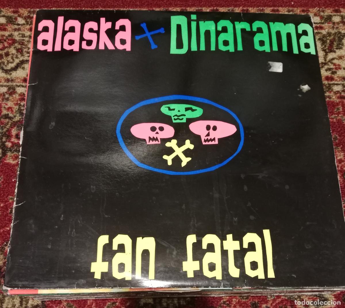 Discos de vinilo: Alaska + Dinarama &ndash; Fan Fatal Lp Espa&ntilde;a 1989
