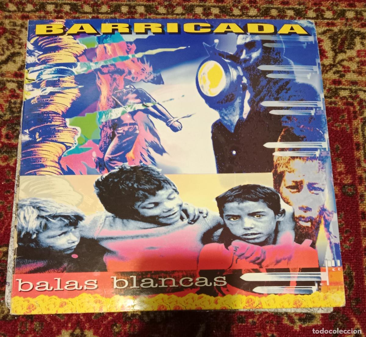 Discos de vinilo: Barricada &ndash; Balas Blancas Lp Espa&ntilde;a 1992