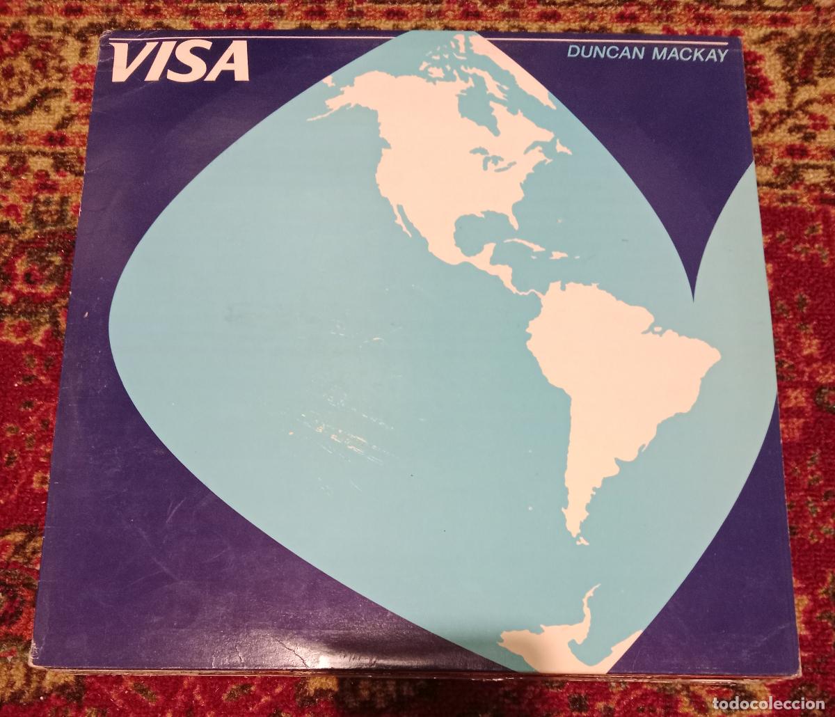 Discos de vinilo: Duncan Mackay &ndash; Visa Lp UK 1980
