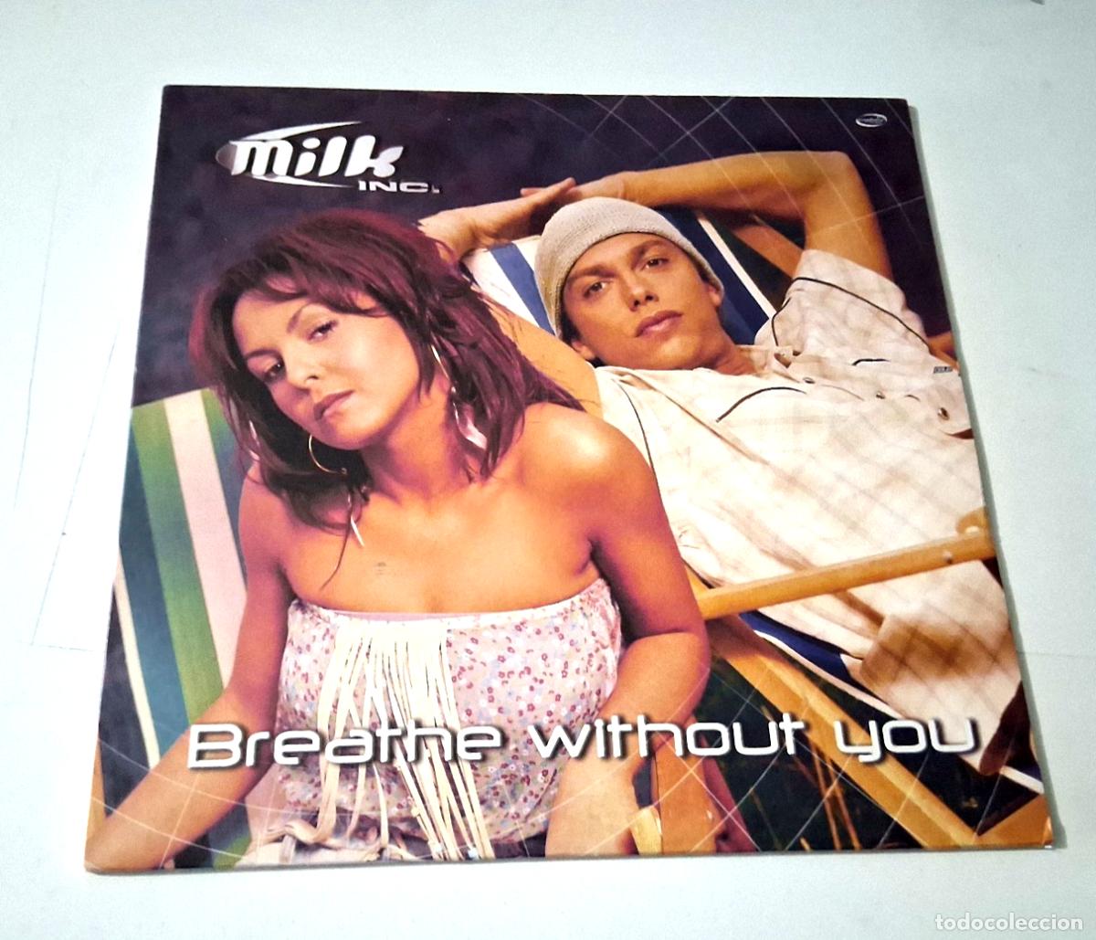 Discos de vinilo: MILK INC &rdquo;BREATHE WITHOUT YOU&rdquo; MAXI 12&rdquo; VINYL EX/EX VG/MBE