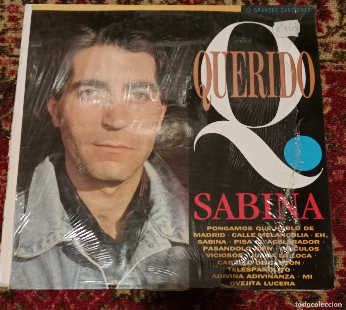 Discos de vinilo: Joaqu&iacute;n Sabina &ndash; Querido Sabina Lp Espa&ntilde;a 1992