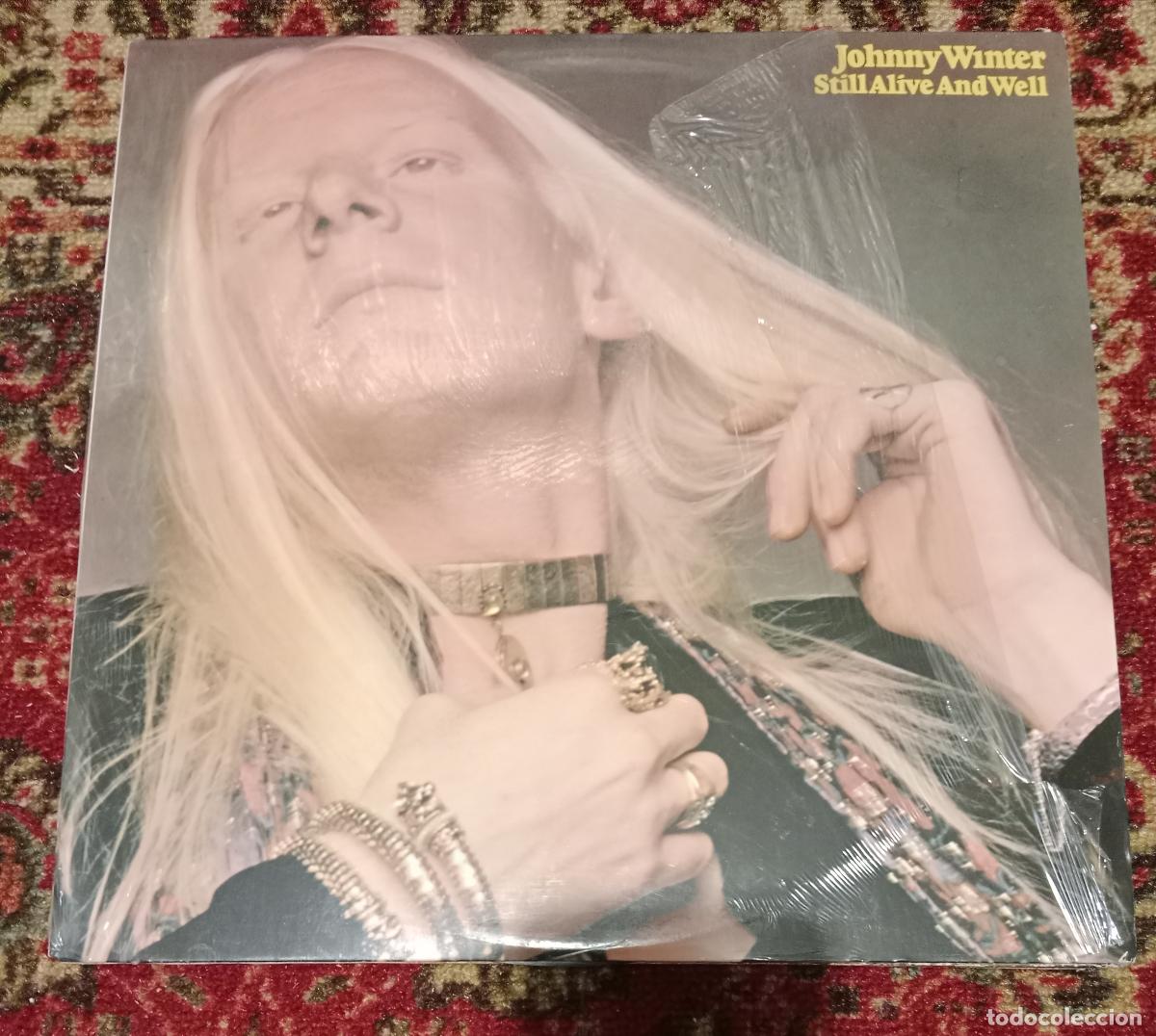 Discos de vinilo: Johnny Winter &ndash; Still Alive And Well Lp EEUU 80S