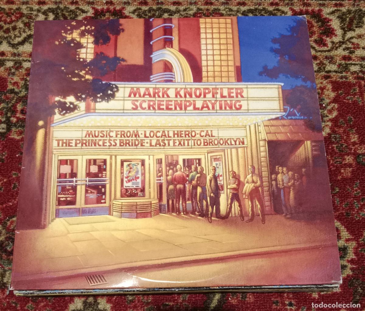 Discos de vinilo: Mark Knopfler &ndash; Screenplaying Doble Lp Espa&ntilde;a 1993