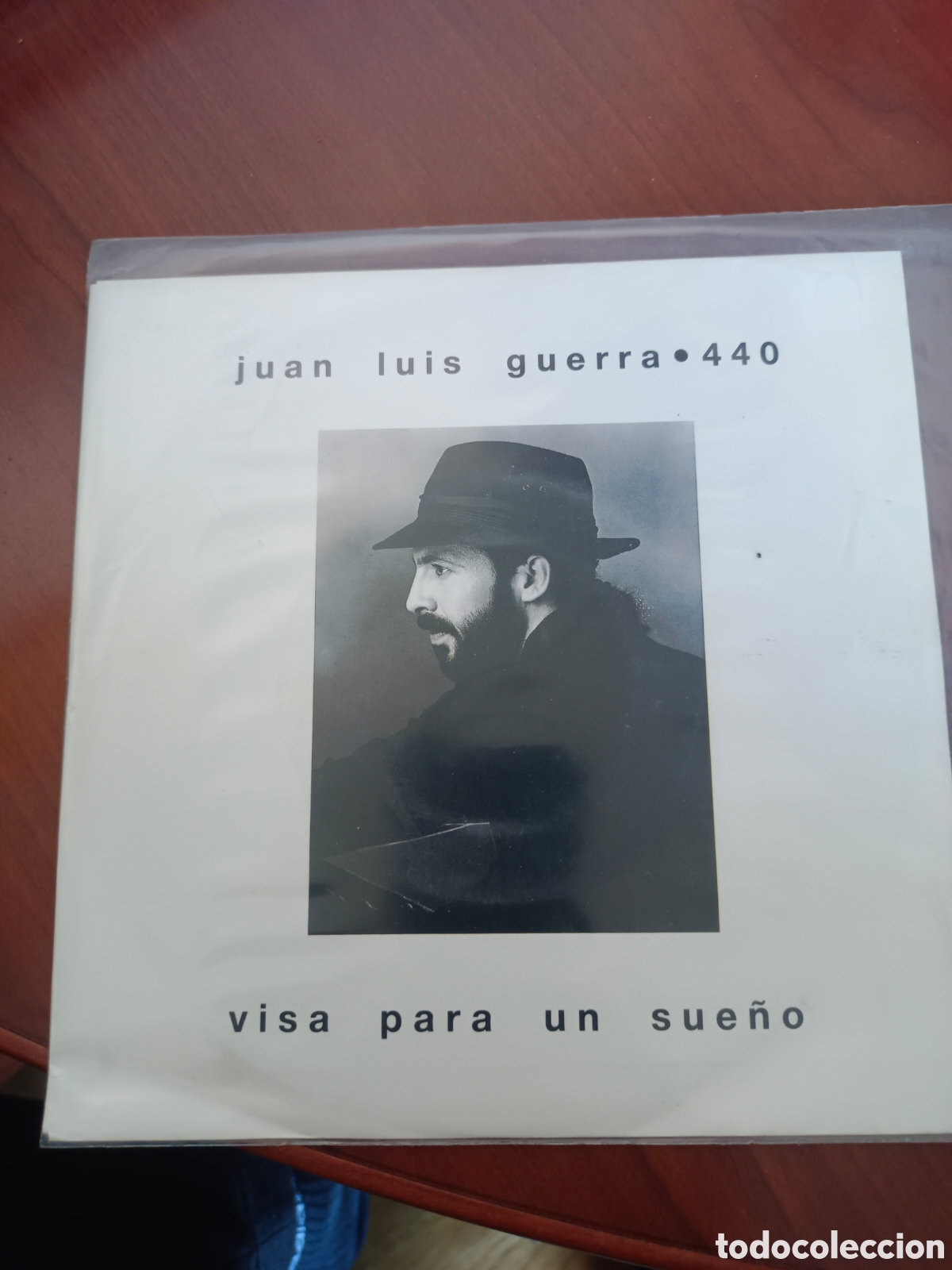 Discos de vinilo: SINGLE JUAN LUIS GUERRA - VISA PARA UN SUE&Ntilde;O. KAREN RECORDS 1990. EXCELENTE ESTADO. COMO NUEVO