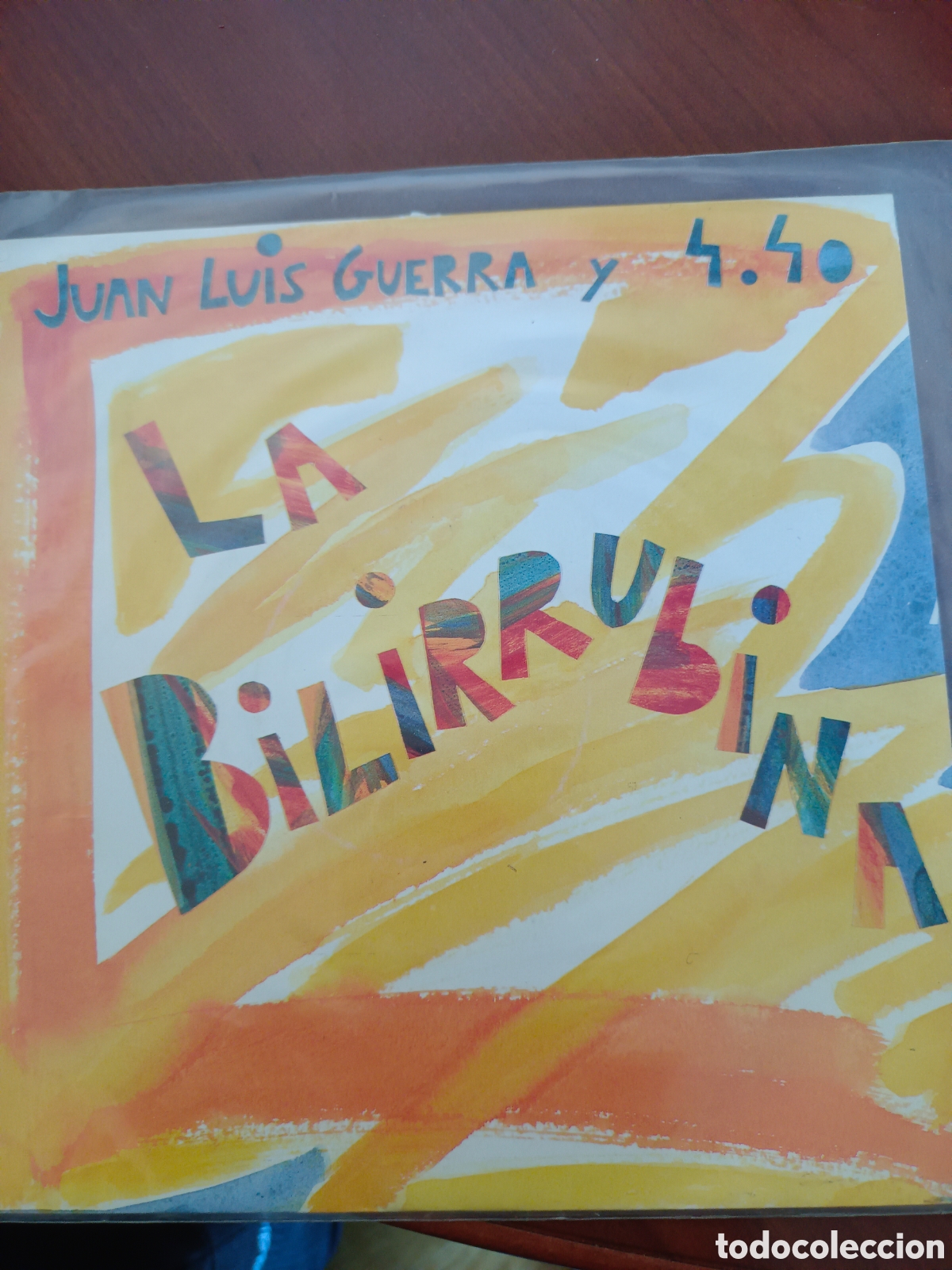 Discos de vinilo: SINGLE JUAN LUIS GUERRA - LA BILIRRUBINA. KAREN RECORDS 1991. EXCELENTE ESTADO. COMO NUEVO