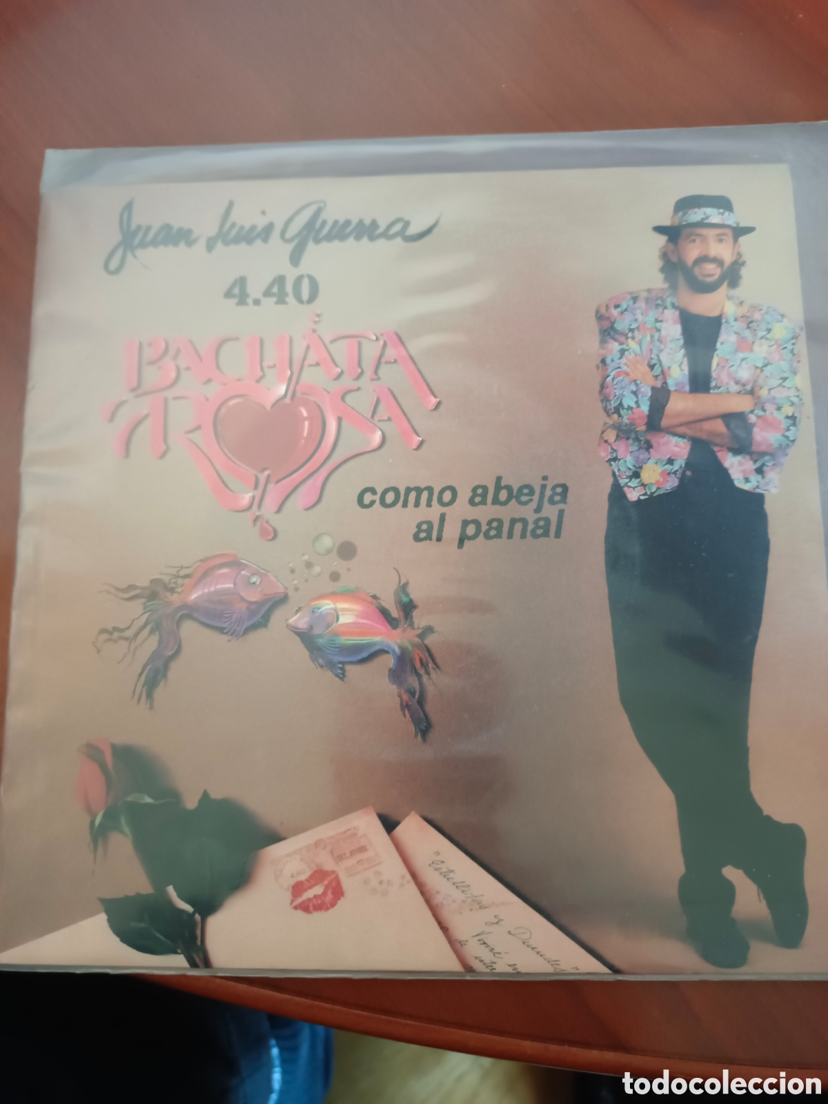 Discos de vinilo: SINGLE JUAN LUIS GUERRA - COMO ABEJA AL PANAL. KAREN RECORDS 1991. EXCELENTE ESTADO. COMO NUEVO