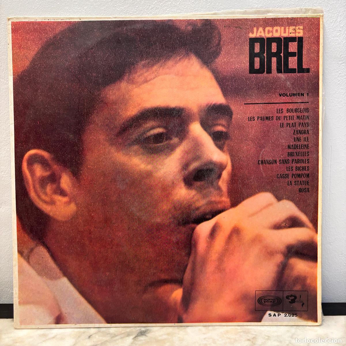 Discos de vinilo: Jacques Brel. Volumen 1. - Foto 1