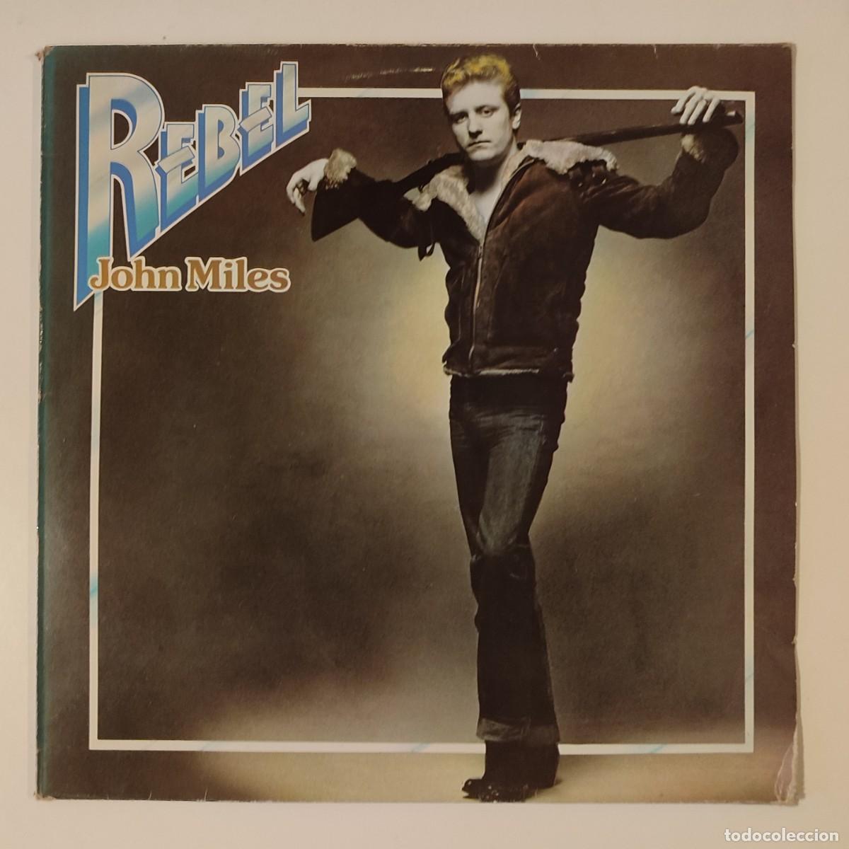 Discos de vinilo: Rebel - John Miles - 1987 &ndash; Spain