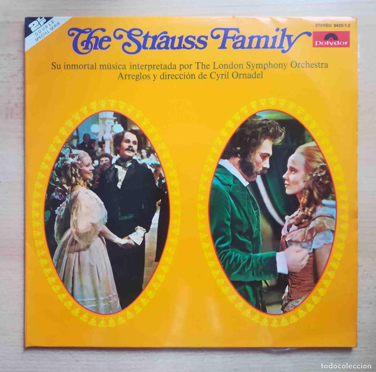 Discos de vinilo: 2LP The Strauss Family. London Symphony Orchestra. Cyril Ornadel.