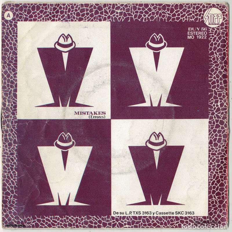Discos de vinilo: Madness - Un paso adelante / Mistakes. Single - Foto 2