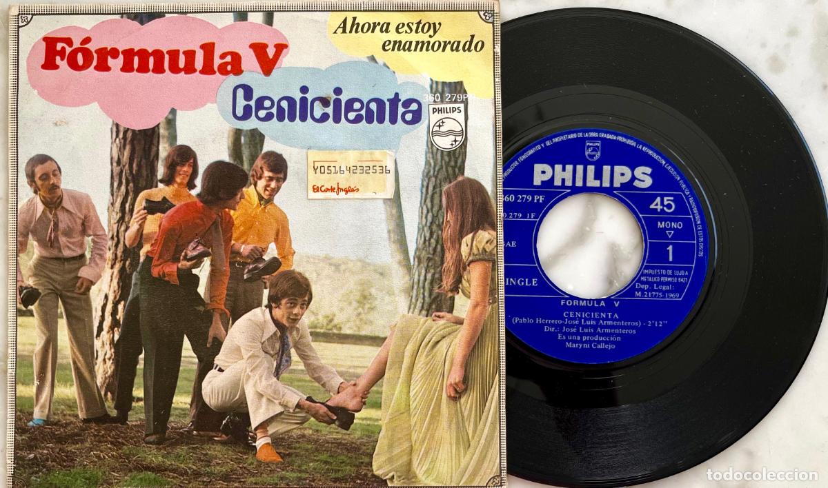 Discos de vinilo: FORMULA V. CENICIENTA. SINGLE ORIGINAL ESPA&Ntilde;A 1969 - Foto 1