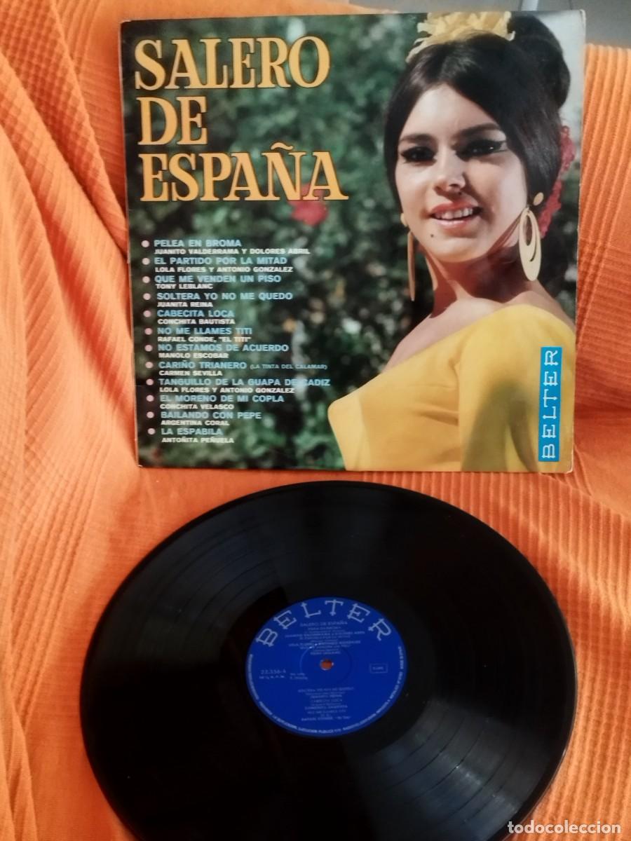 Discos de vinilo: SALERO DE ESPA&Ntilde;A - PELEA EN BROMA/EL PARTIDO POR LA MITAD... - BELTER 1969. Vinilo lp.
