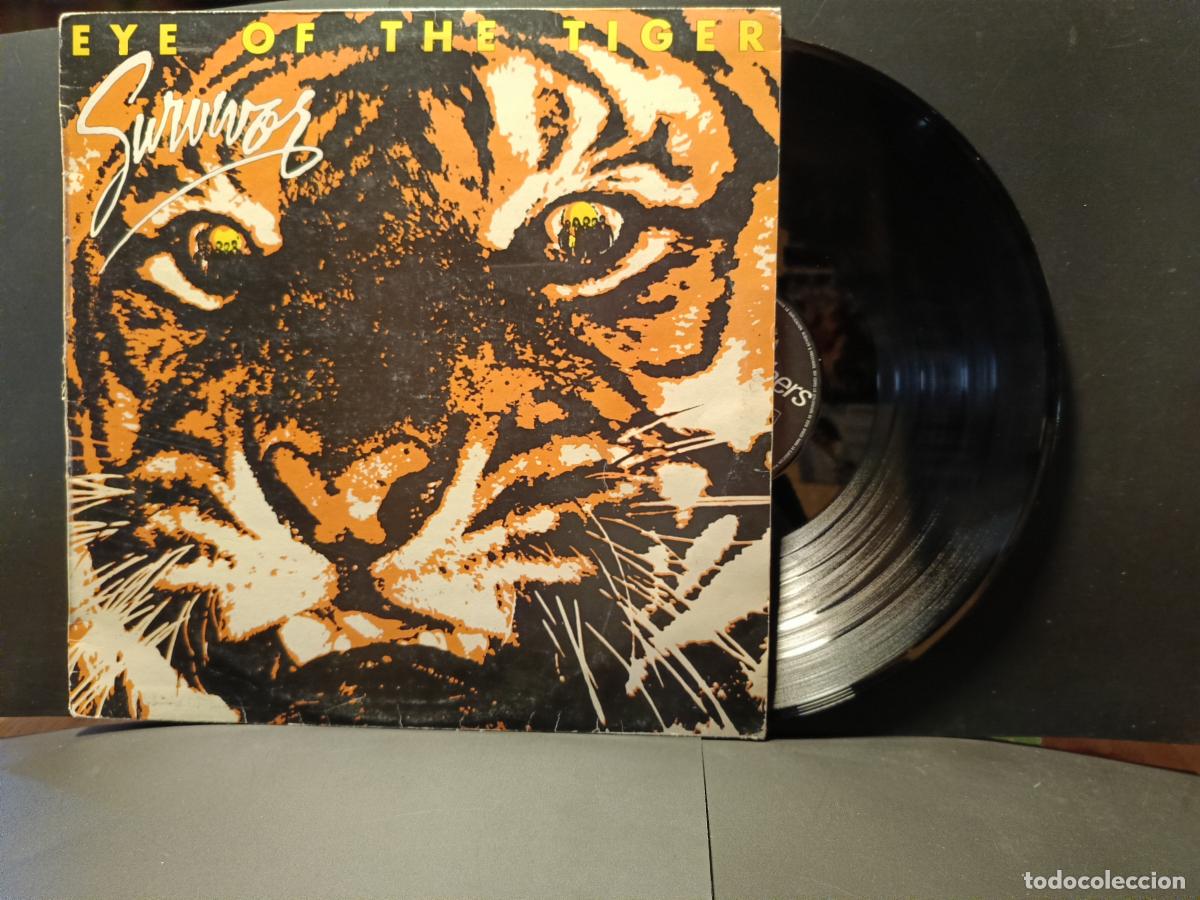 Discos de vinilo: SURVIVOR EYE OF THE TIGER LP ESPA&Ntilde;A 1982 PDELUXE
