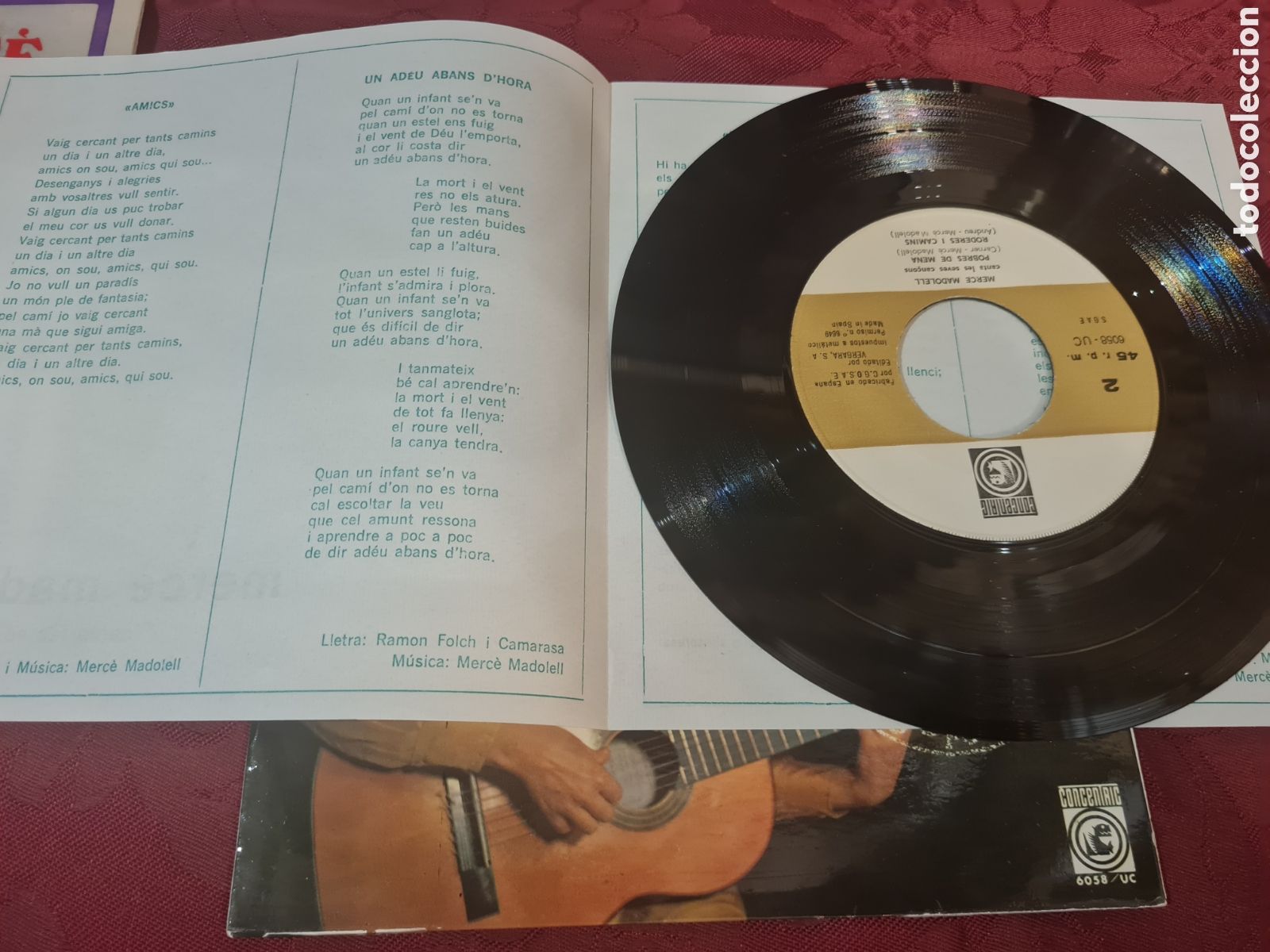 Discos de vinilo: MERC&Eacute; MADOLELL SINGELS A&Ntilde;OS 60 - Foto 4